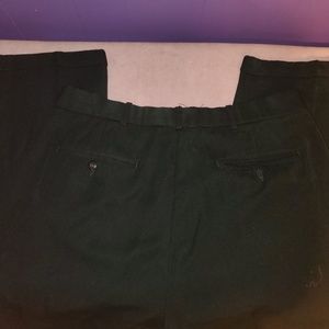 Cellini Pleated Cuffed Dress Pants 36 30